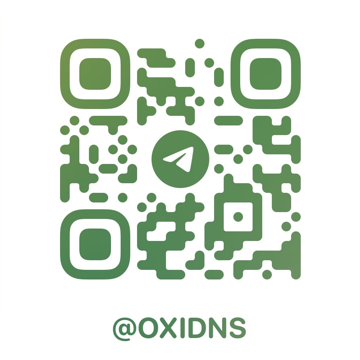 OxiDNS Telegram 群二维码